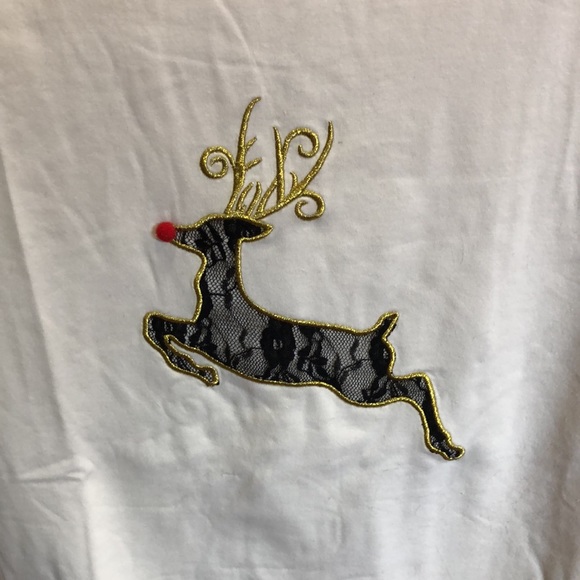 NWT Rebecca Malone Christmas Tee - Picture 2 of 3